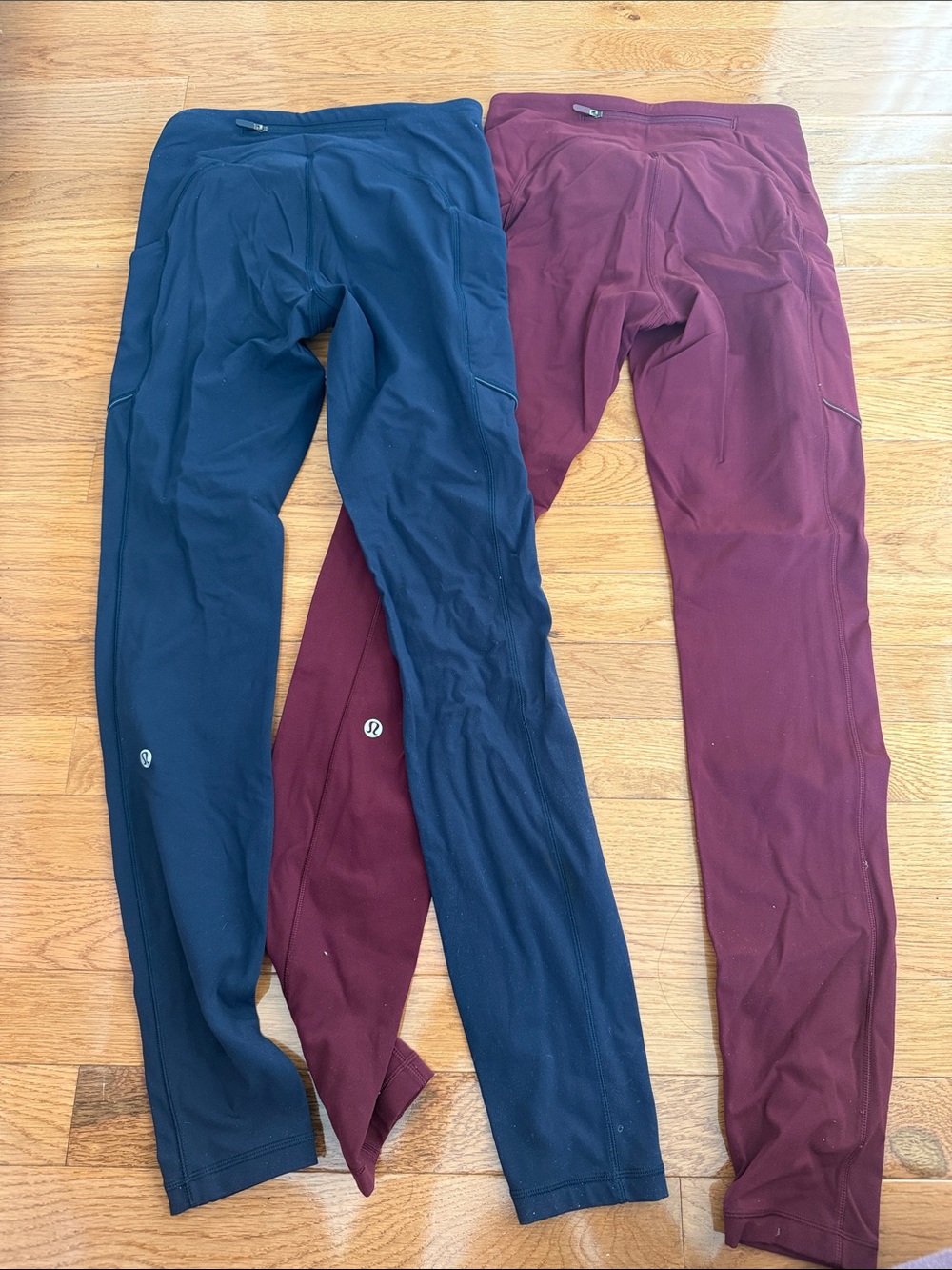 lululemon athletica Navy & Burgundy Leggings Duo